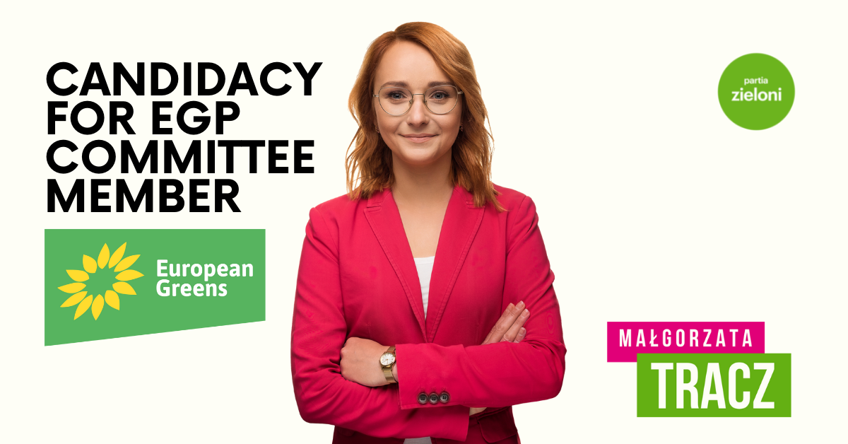 Małgorzata Tracz - Candidacy for EGP Committee Member