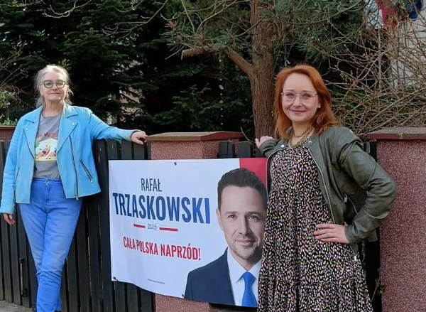 Wywieszamy banery #Trzaskowski2025!